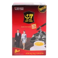 Купить 2 коробки бесплатной доставки Вьетнамская центральная равнина G7 Coffee G7 Три -в одну быструю кофейную коробку 16 мешков*18G