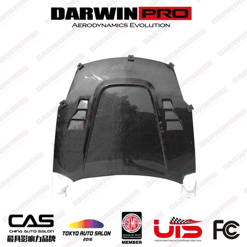 Darwinpro 06-08 350Z модификация с помощью BSD углеродного волокнистого крышки двигателя капюшона