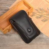 Ремень, кожаная поясная сумка, универсальный кошелек, 6 дюймов, из натуральной кожи