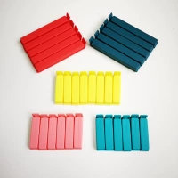 Ikea, пластиковые многоцветные щипцы кухонные с уплотнителем, 30 шт