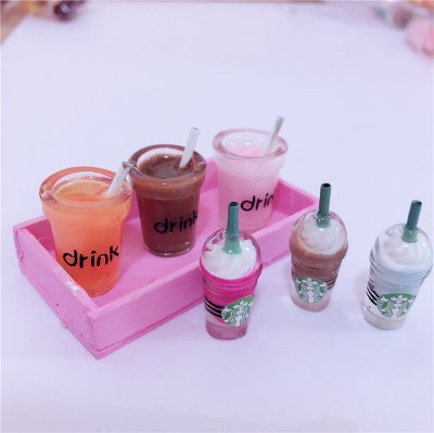 taobao agent (BJD food game) YOSD6 points 4 minutes 3 points, 12 points, small cloth doll coffee drinks, photo props