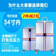Hành lý túi chéo với khóa mật khẩu khóa du lịch ở nước ngoài vận chuyển hành lý liên quan phụ kiện dây đeo hành lý