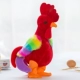 đồ chơi plush nhạc điện trẻ em bén gào thét gà trống gà gà nhảy múa búp bê búp bê búp bê để xoa dịu