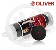 OLIVER Oliver Red Point Squash tốc độ trung bình ba gói