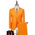 Bộ đồ công sở giản dị dành cho nam Bộ đồ ba mảnh chuyên nghiệp mặc trang trọng không cần ủi Phiên bản Hàn Quốc mỏng phù hợp với áo khoác nam cỡ lớn hợp thời trang Suit phù hợp