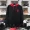 Li Ning 2019 áo len mùa xuân nam thời trang thể thao không khí tài chính trùm đầu thể thao đan AWDP023 - Thể thao lông cừu / jumper hoodie đen