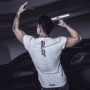 2018 new fitness ngắn tay nam vest lỏng đàn hồi mồ hôi thấm vai rơi vest không tay T-Shirt thể thao áo mùa hè áo ba lỗ gymshark