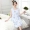 Váy ngủ cotton không tay dễ thương Bộ đồ ngủ nữ bằng lụa cotton mùa hè phiên bản Hàn Quốc của chiếc váy ngọt ngào lỏng lẻo - Đêm đầm