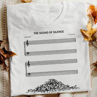 [Tuju мусор] Звук тишины Пол Саймон Пол Саймон Т-shirt