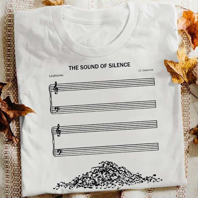 [Tuju мусор] Звук тишины Пол Саймон Пол Саймон Т-shirt