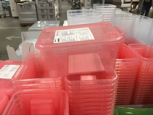 Ikea, пластиковая коробка для хранения, ящик для хранения, система хранения для спальни