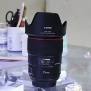 Canon 35-1,4 thế hệ thứ hai ống kính tiêu cự cố định EF35mm F 1.4L II thế hệ thứ hai của Canon SLR góc rộng vòng tròn màu đỏ - Máy ảnh SLR