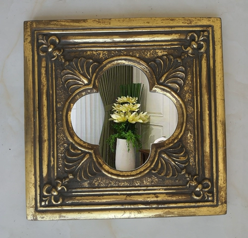 Европейское квадратное зеркало, Американское настенное зеркало для прихожей, коридора, прохода, подвесное зеркало, фоновое настенное зеркало, зеркало для ванной комнаты, зеркало для макияжа