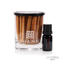 Thái Lan THANN Ting Runxiang Cinnamon Hương liệu tự nhiên Không cháy Tinh dầu Ngủ Anshen Giải nén Tinh dầu Set - Tinh dầu điều trị dầu neem