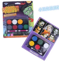 Trẻ em Ngày hóa trang cung cấp Đạo cụ Halloween Màu dầu sáu màu Màu mặt Clown Màu dầu - Sản phẩm Đảng / Magic / Hiệu suất đồ hoá trang deadpool