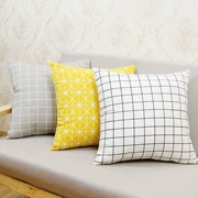 Tươi IKEA hiện đại nhỏ gọn gối lưới cạnh giường sofa đệm pillowcase pillowcase mà không cần lõi lại tùy biến