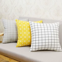 Tươi IKEA hiện đại nhỏ gọn gối lưới cạnh giường sofa đệm pillowcase pillowcase mà không cần lõi lại tùy biến Gối ngủ đa năng dành cho nhân viên văn phòng