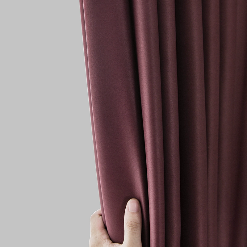 Tùy chỉnh 
            2021 mới rèm kiểu móc Bắc Âu tối giản phòng khách phòng ngủ chống nắng toàn phần rèm vải che nắng và cách nhiệt rèm vải che bàn thờ rèm voan Rèm vải