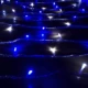 100 метров 1000 светло -голубых белых водонепроницаемых (подключи)