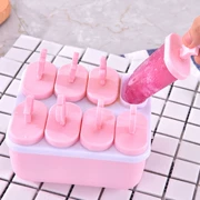 Sáng tạo nhà tự làm đá khối phim hoạt hình popsicle kem khuôn đông lạnh popsicle khuôn kem để làm khay kem - Tự làm khuôn nướng