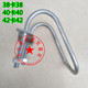 dong ho ap suat 20/25/32/40/50 tùy vận chuyển qua kết nối fastener Snap mạ thép giàn giáo fastener nhiệt ẩm kế