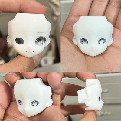 taobao agent [In stock drop .ob22 open -eyed face shell] OB11 OB22 12 points special 6bjd homemade face shell blank face