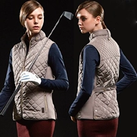 Ưu đãi đặc biệt 2019 đầu xuân mới Hàn Quốc mua quần áo golf nữ chống gió ấm áp vest vest vai - Thể thao sau bộ adidas hồng