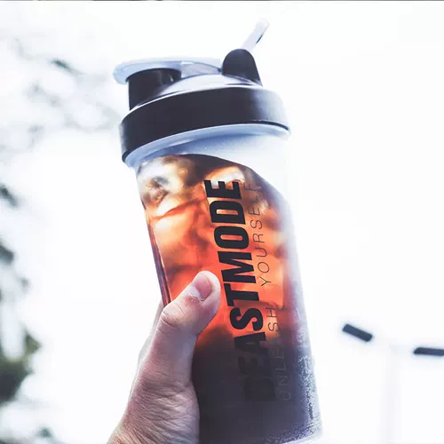 Качалка для спортзала, палочка для смешивания со стаканом, спортивный портативный пластиковый чайник, делается под заказ