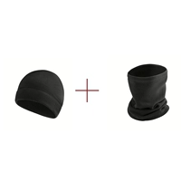 Черная обычная шляпа+нагрудник