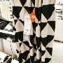 IKEA Johanna chăn đen trắng mền giải trí sofa sofa chăn khăn chăn trải giường 130 * 170 - Ném / Chăn chăn nhung tuyết muji
