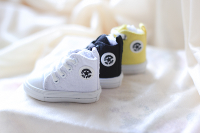 taobao agent [Hua Ling] 4 points BJD shoes High -quality sports shoes high -top canvas shoes brand logo super cute wow