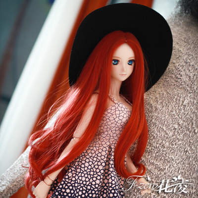 taobao agent Spot [Flower Ling] 1/3bjd/DD wig Royal Sister Department Divide the big wave naturally ended long hair