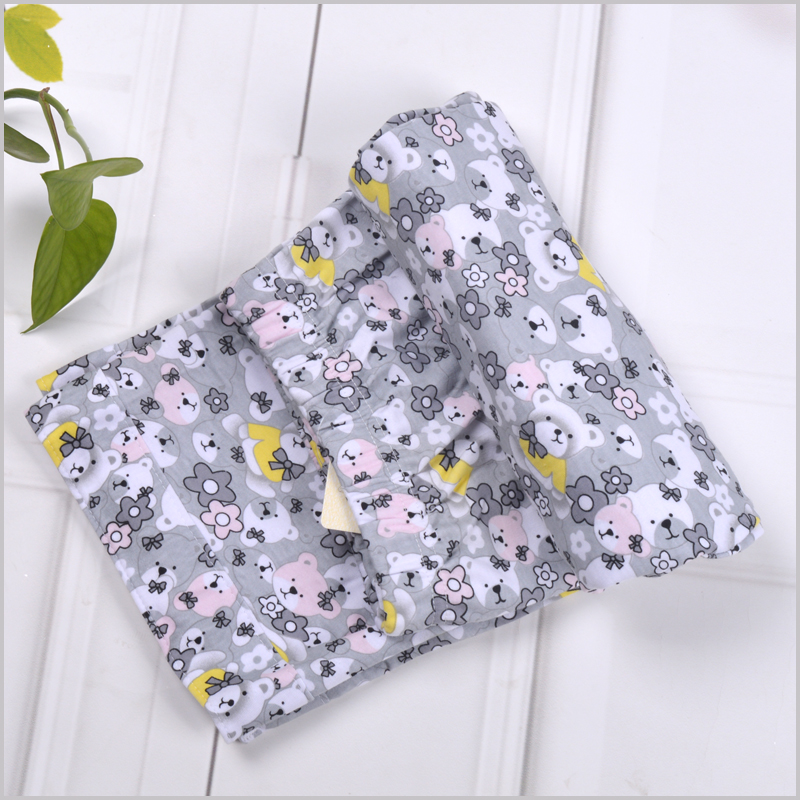 Grizzly Bear PajamasPyjamas female trousers pure cotton Thin summer long Knitted pure cotton Broken flower thickening Cotton Home pants easy spring and autumn summer