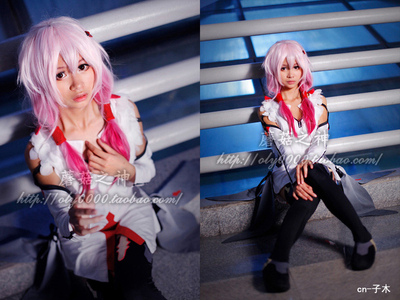 taobao agent Oly-Original Sin Crown 楪 pray for inori white dragonfly installed cosplay combat clothing display
