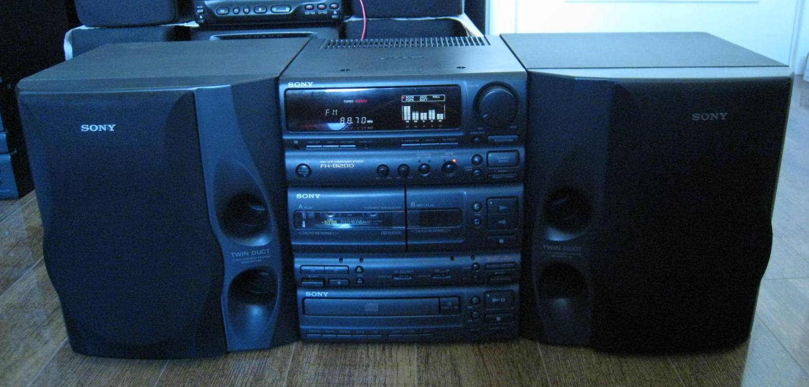 sony old audio system