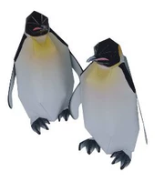 Full 68 Mô hình giấy thủ công 3D DIY sinh vật biển Hoàng đế chim cánh cụt với mô tả giấy 	mô hình giấy 3d anime