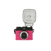 Lomo máy ảnh Diana mini Rose Diana hồng với flash phiên bản 135 máy ảnh