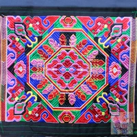 Этническая ткань, аксессуар, этнический стиль, с вышивкой, 32×26см