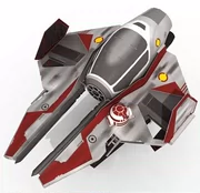 Star Wars ETA-2Obi-Wans Jedi Mô hình giấy Starfighter3D mô tả giấy tự làm - Mô hình giấy