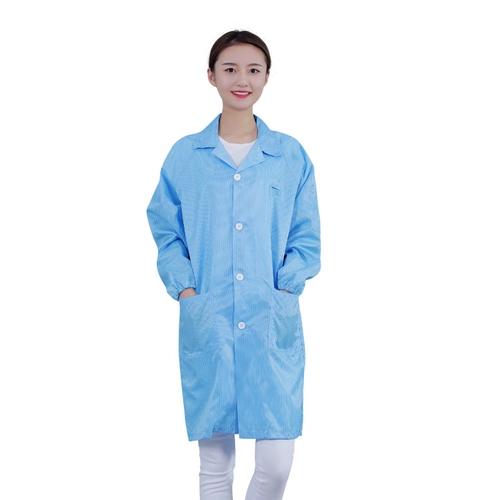 Анти -статическое пальто мужское анти -оборудование для одежды без пыль