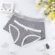 Mới gợi cảm ren nữ thấp eo tam giác sọc đồ lót nam boxer eo quần đồ lót cotton vài đồ lót đồ lót đôi cotton đẹp Cặp đôi