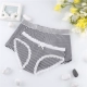 Mới gợi cảm ren nữ thấp eo tam giác sọc đồ lót nam boxer eo quần đồ lót cotton vài đồ lót