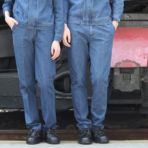 Джинсовые рабочие износостойкие штаны, джинсы, прямые продажи с завода, увеличенная толщина