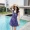 Áo tắm nữ Xiêm bảo thủ che bụng thon gọn ngực nhỏ tập hợp áo tắm gợi cảm của học sinh Hàn Quốc - Bộ đồ bơi One Piece đồ bơi 1 mảnh dáng váy