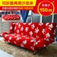 Đơn giản sofa căn hộ nhỏ trải giường đôi sofa có thể gập lại lười biếng sofa vải sofa giường 1,8 m ba - Ghế sô pha sofa văng Ghế sô pha