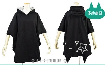 taobao agent Japan's Harajuku Stupid Mei Mei Mei Star Eyes Loose Bat Shirt Connecting Short -sleeved T -shirt MAFUMAFU