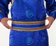 Mông cổ quần áo nam Mông Cổ gown dành cho người lớn satin Mông Cổ trang phục phần dài thiểu số trang phục nam Trang phục dân tộc