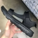 Skechers Skechers Dép của nam giới Velcro Sandals Giày thể thao chuyển động chậm thoải mái 54265