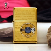 Zippo bật lửa ngừng máy cũ 04 năm 1937 bản sao đồng nguyên chất Elvis thu kỷ lục bộ sưu tập 20791 - Máy hát