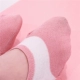 Rex thỏ mùa xuân và mùa hè phần mỏng nông miệng vớ thuyền vô hình Nhật Bản ladies socks silicone chống trượt non-slip peas giày vớ